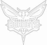 Hornets Coloring1 Hornet sketch template