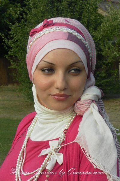 Collection 2 Hijab Turbanli Arab Muslim Burqa Hot Sexy