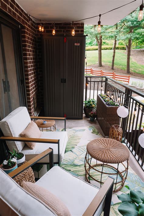 apartment balcony reveal  affordable outdoor inspiration