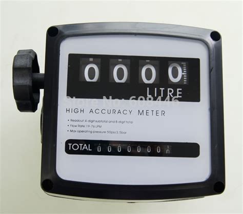 fuel  digit petrol diesel oil flow meter counter high  accuracy  flow sensors  tools
