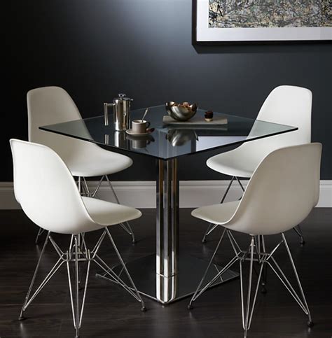 7 Contemporary Glass Square Dining Tables Cute Furniture Uk