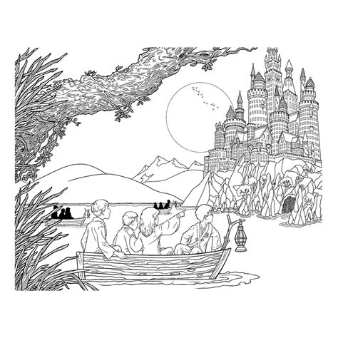 harry potter coloring pages books    printable