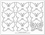 Templates Butterflies Onelittleproject sketch template