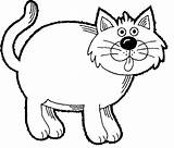 Coloring Pages Kids Cat Cats Para Colorear Dibujos Animales Learning Imprimir sketch template