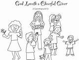 Cheerfully Lds sketch template
