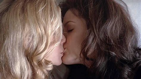 Angelina Jolie Lesbian Kiss With Elizabeth Mitchell — Sexy