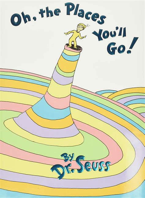oh the places you ll go by dr seuss sulfur books