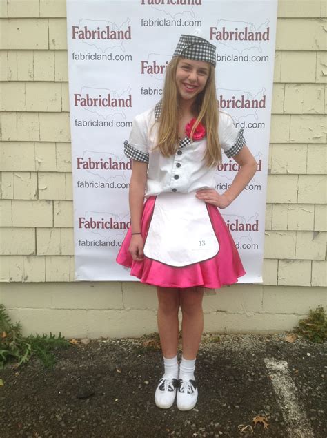 50s Diner Girl Fabricland S Annual Halloween Costume