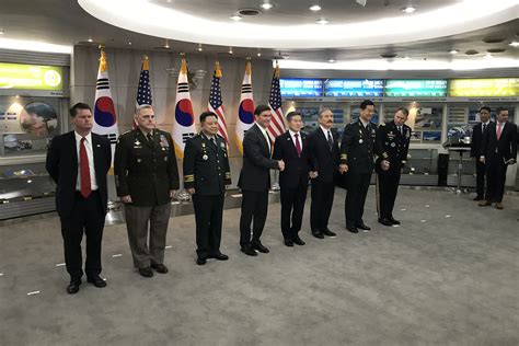 U S South Korean Defense Leaders Talk Military Exercises