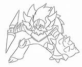 Chesnaught Xero Lineart sketch template