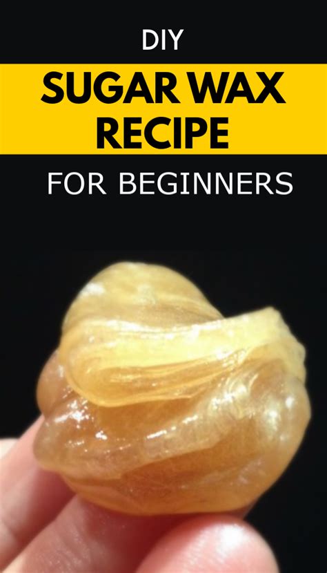 diy sugar wax recipe for beginners viralvzbeauty