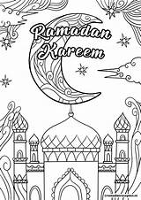Ramadan Eid Mubarak Coloring Kleurplaat Kids Pages Sheets Nl Crafts Kostenlos Printable Colouring Activities Kinder Printables Kleurplaten Islam Voor Karim sketch template