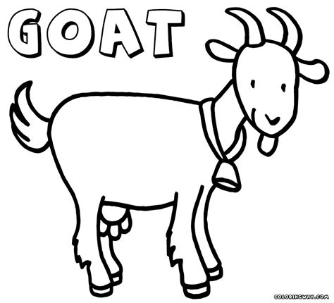 goat coloring page coloring page    print coloring home