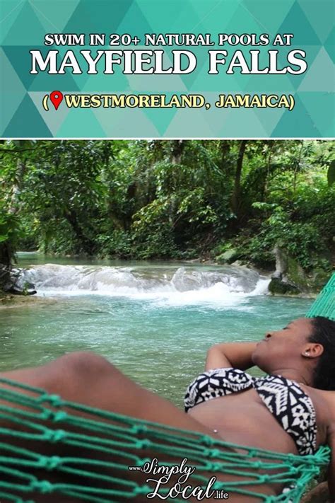 Swim In 20 Natural Pools At Mayfield Falls Simply Local Jamaica
