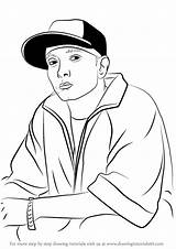 Eminem Drawing Easy Coloring Draw Pages Rappers Step Drake Cartoon Tutorials Color Getcolorings Printable Print Getdrawings sketch template