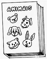 Livro Animais Dominical Juerp sketch template