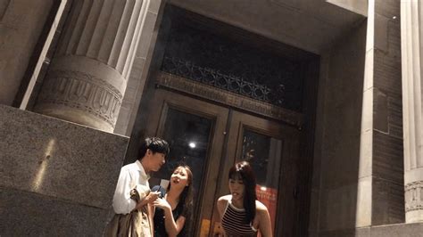 asian candid natural spitting