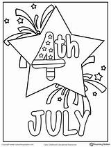 Pages Coloring Starburst Getcolorings Patriotic Count sketch template