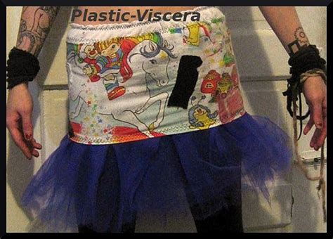 Sale Cartoon Junkie Micro Mini Skirt By Plasticviscera On