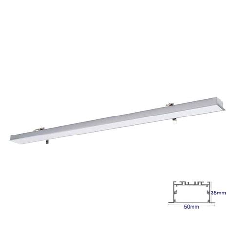 recessed linear profile light residential grnled