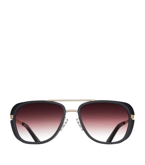 Matsuda Gold Essential Aviator Sunglasses Harrods Uk