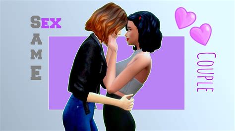 The Sims 4 Create A Couple Same Sex Couple 💕 Youtube