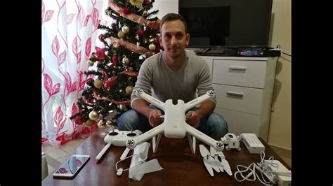 xiaomi mi drone  unboxing review test flight hands  greek