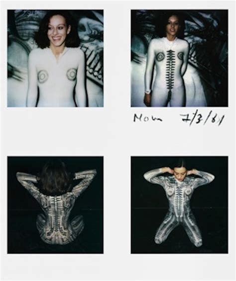 h r giger s private polaroids are just as creepy as you expect giant freakin robotgiant