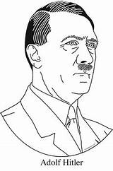 Hitler Adolf Clip sketch template
