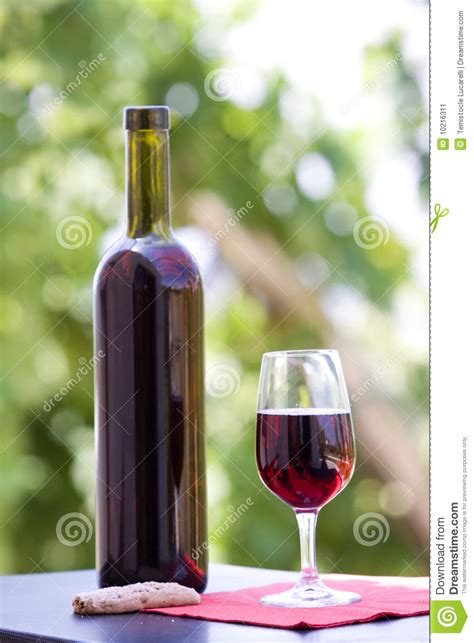wine at table stock image image 10216311