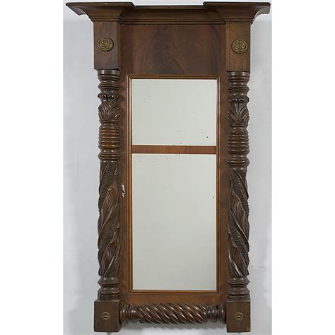 late classical baluster mirror cowans auction house  midwests