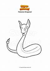 Supercolored Dragonair Dragoran Inteleon Kakuna Pokémon Draco sketch template