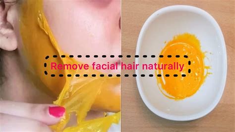 get rid of facial hair permanently at home home remedy