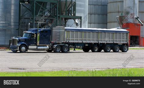 grain truck image photo  trial bigstock