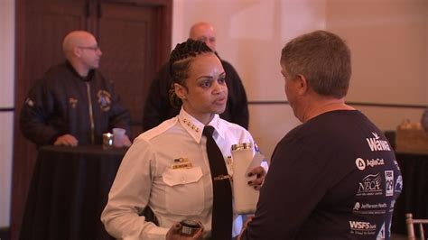 New Philadelphia Police Commissioner Danielle Outlaw Meets Hundreds Of