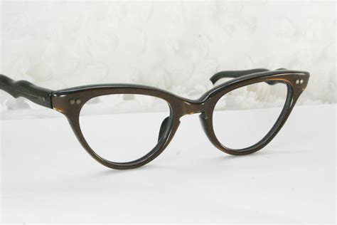 vintage 60s cat eye glasses 1960 s womens eyeglasses by diaeyewear