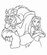 Beast Beauty Coloring Pages sketch template