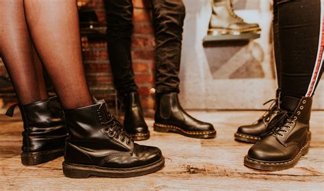 dr martens store  opening  behance