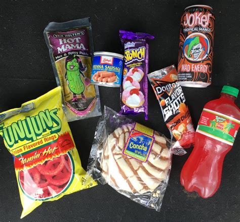 rating gas station snacks    afraid    talon