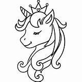 Unicorn Coloring Pages Head Printable Momjunction Rainbow Top Ans Anime sketch template