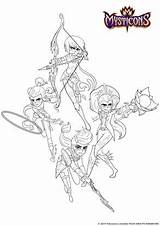 Mysticons Coloriages Coloriage sketch template