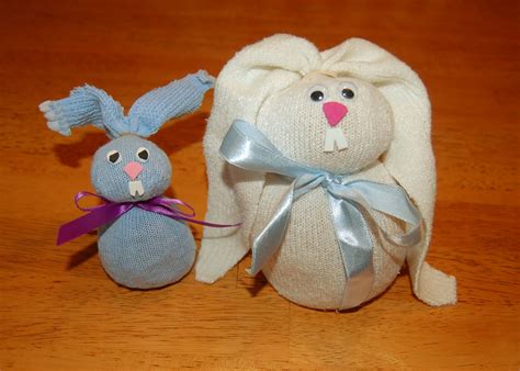 columbus multiple moms sock bunny easter craft