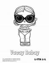 Vacay Lotta Babay sketch template