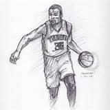 Durant Dunking sketch template