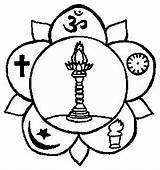 Sarva Symbol Dharma Theological Geography sketch template