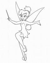 Coloring Pages Disney Channel Printable Library Clipart Tinkerbell sketch template