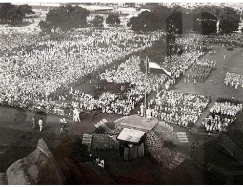 Tiranga At Red Fort 1947 1st Independence Day With