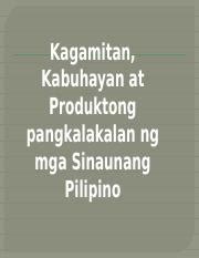 sinaunang kagamitan ng mga ninuno bagay tulala