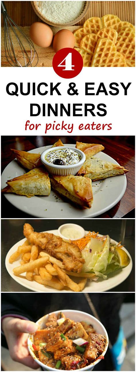quick  easy dinner ideas  picky eaters picky eater recipes