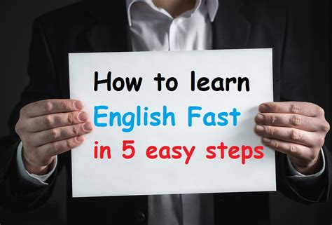 learn english fast   easy steps